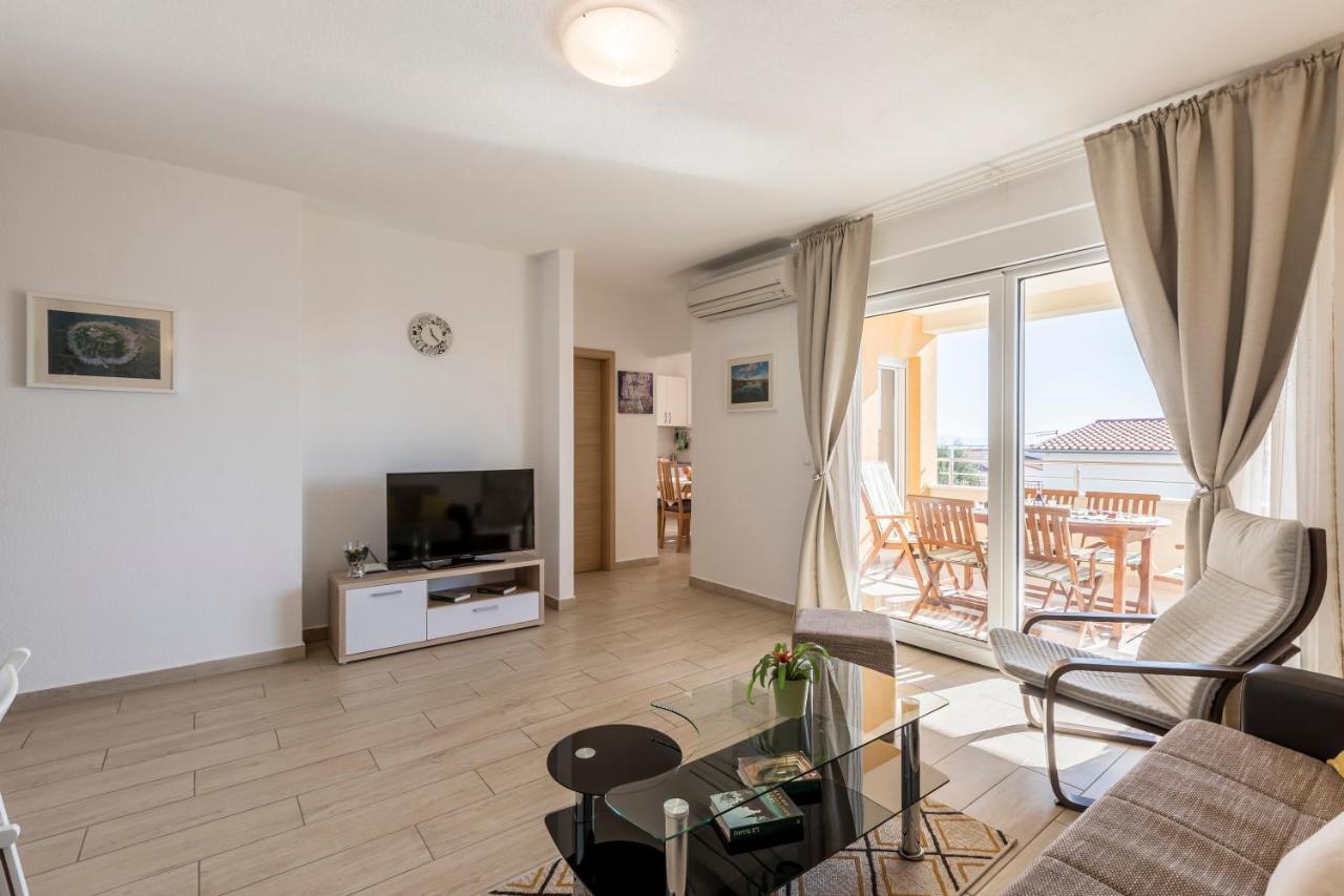 Apart Sa Terasom 250M Od Plaze,Parking,Wi Fi,Rostilj Τρογκίρ Εξωτερικό φωτογραφία