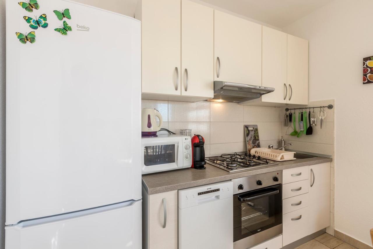 Apart Sa Terasom 250M Od Plaze,Parking,Wi Fi,Rostilj Τρογκίρ Εξωτερικό φωτογραφία