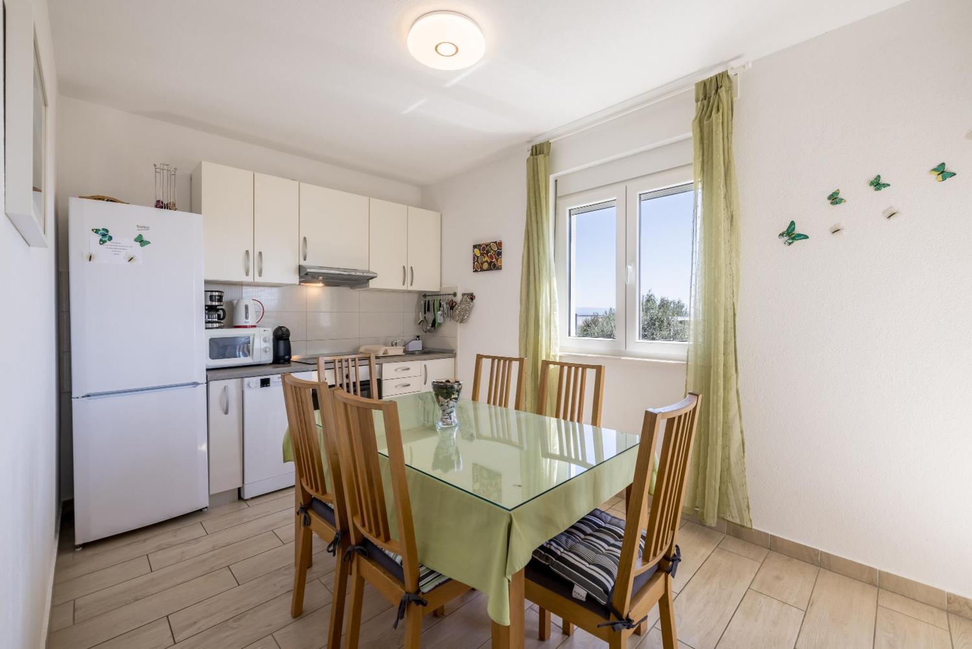 Apart Sa Terasom 250M Od Plaze,Parking,Wi Fi,Rostilj Τρογκίρ Εξωτερικό φωτογραφία