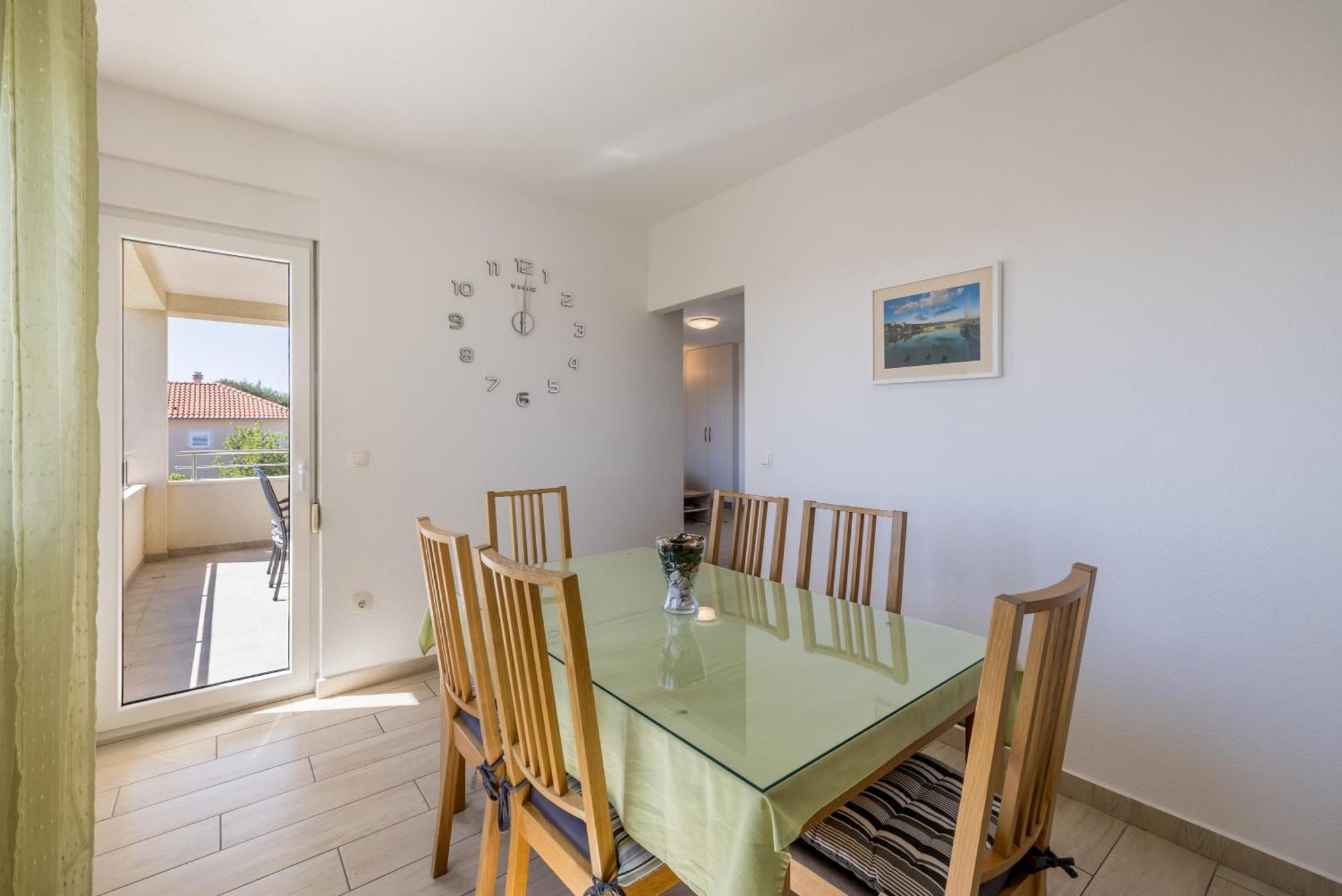 Apart Sa Terasom 250M Od Plaze,Parking,Wi Fi,Rostilj Τρογκίρ Εξωτερικό φωτογραφία