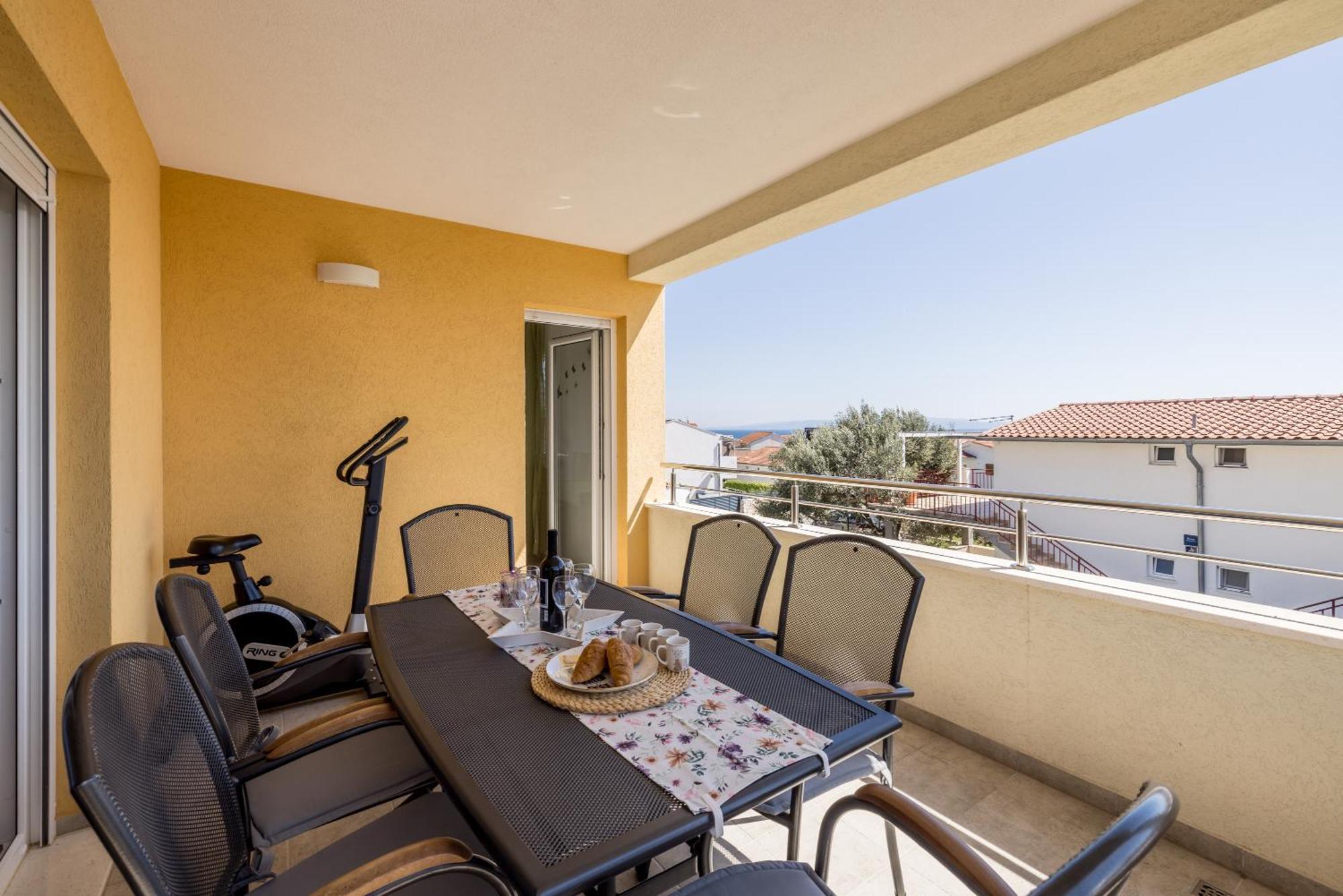 Apart Sa Terasom 250M Od Plaze,Parking,Wi Fi,Rostilj Τρογκίρ Εξωτερικό φωτογραφία